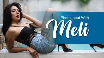 Photoshoot with MELI | model cantik body proposional dengan pose hebohnya keren lah.. pokoknya #1