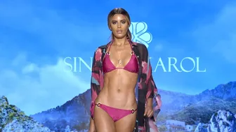 SINESIA KAROL 4K UNCUT / 2020 Swimwear Bikini Fashion Show / Miami Swim Week 2019 #1