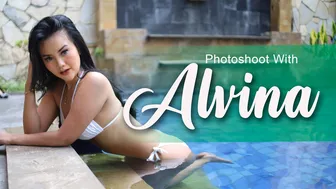 Photoshoot with ALVINA | Model cantik dan baik hati bikin selalu terpikat