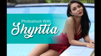 Photoshoot with SHYNTIA | motret dia mah gak ada bosennya apalagi pake suimsuit gini duhh...