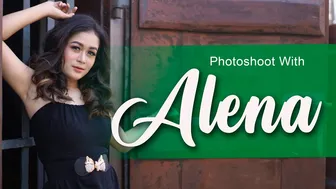 Photoshoot with ALENA | Model si Cantik jelita