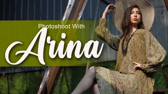 Photoshoot with ARINA | Model cantik dari ukrain selalu keren dan istimewa