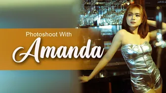 Photoshoot with AMANDA | ganti rambut makin cantik dehh