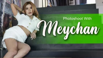 Photoshoot with MEYCHAN | Model cantik ini menghanyutkan kalem dan baik hati