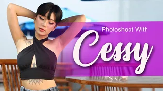 Photoshoot with CESSY | model cantik ini selalu menawan