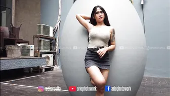 Photoshoot with BIANCA | Model cantik si muka melow #10