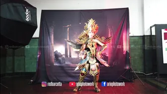 Photoshoot with ANGELSIANTURI | dengan Kostum Garuda model cantik ini makin keren #2