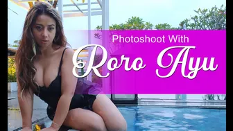 Photoshoot With RORO AYU | photo dadakan itu yang asik