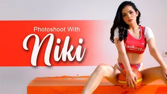 Photoshoot with NIKI | Model yang satu ini emang keren posenya dan sangat proposional #1