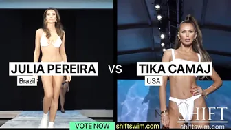 BIKINI SUPERMODEL COMPETITION / 4K / JULIA PEREIRA vs TIKA CAMAJ #3