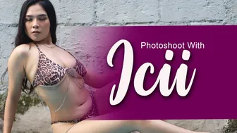 Photoshoot with ICII alias BLURAH | Model cantik yang gak ada obat