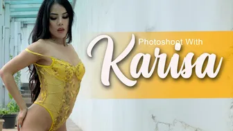 Photoshoot with KARISA | Model keren cantik dan sangat proprosional