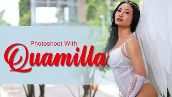 Photoshoot With QUAMILLA | Model ber cosplay White Angel keren deh..