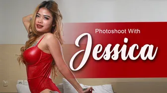 Photoshoot With JESSICA | pake bikini merah jadi semakin merekah