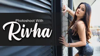 Photoshoot With RIVHA | Model cantik gak ada obat