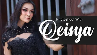 Photoshoot with QEISYA | model dari Bogor yang cantik nan angun di ULTAH KFM