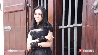 Photoshoot with QEISYA | model dari Bogor yang cantik nan angun di ULTAH KFM #3