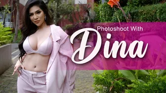 Photoshoot with DINA | Model cantik dan keren ini bener' perfecto ulalaa