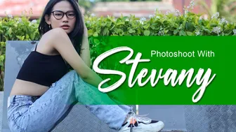 Photoshoot with STEVANY | serunya motret model di kotu #2 #1