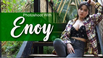 Photoshoot with RANOY | Model cantik imut mengemaskan