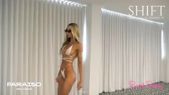 BEACH BUNNY BIKINIS ft Priscilla Ricart 4K / Swimwear Fashion Show #3