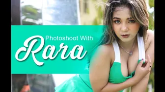 Photoshoot with RARA RAISA | Model Imut yang bikin geregetan