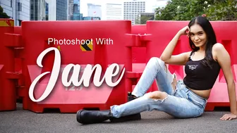 Photoshoot with JANE | Seru motret model cantik ini di jalan dukuh atas jakarta