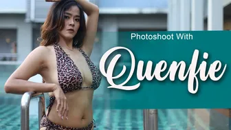 Photoshoot with QUENFIE | Model Cantik bikin otak melayang layang