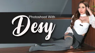 Photoshoot with DESY | Model yang cantiknya kebangetan ini