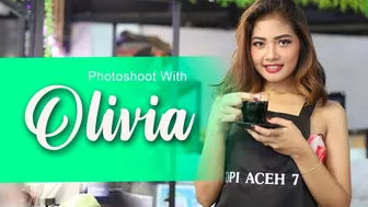 Photoshoot with OLIVIA | gak kuat kalau dah dia senyummmm cantik euyy...