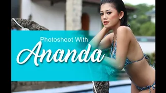 Photoshoot with ANANDA | Model yang selalu bikin glek glek terus nih...