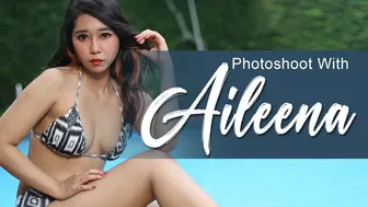 Photoshoot with AILEENA | Model cantik yang pemalu