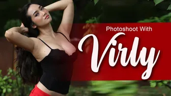 Photoshoot With VIRLY VIRGINIA | Model cantik mulus dan fenomenal