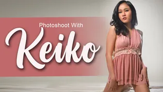 Photoshoot with KEIKO | model cantik manis bermuka melow..