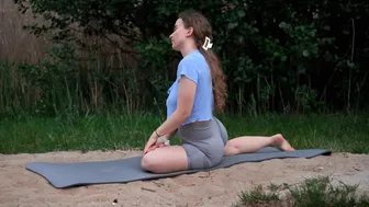 4k yoga stretching workout #10