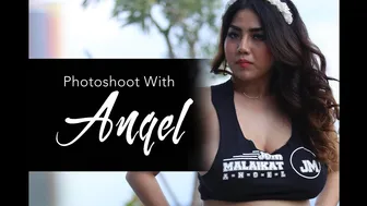 Photoshoot with ANGEL | model yang paling semlohay... uhhh