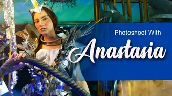 Photoshoot With ANASTASIA | Model Rusia yang cantik dengan cosplay ala planet negri antah brantah