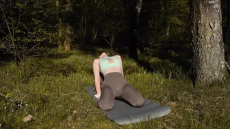 yoga with the sounds of nature ♥️♥️ #2