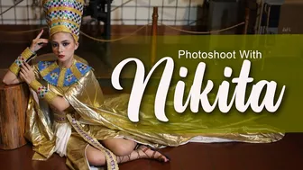 Photoshoot with NIKITA RIZKI | model imut bercosplay ala ratu mesir jadi tambah keren