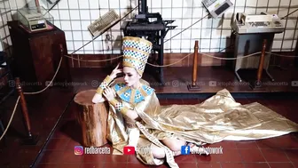 Photoshoot with NIKITA RIZKI | model imut bercosplay ala ratu mesir jadi tambah keren #8