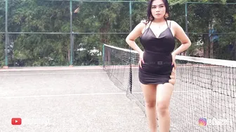 Photoshoot With Velisia ICCI si 53Xy In Tennis Court #3