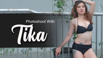 Photoshoot with TIKA | model Senior ini masih tetep cantik aja sampai sekarang keren lah