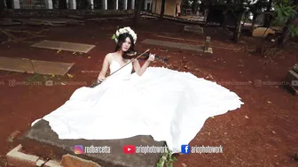 Photoshoot with ESTER LIEM | model cantik ini bertema violinist girl keren pol #5