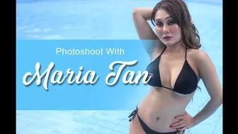 Photoshoot with MARIA TAN | model Cantik seperti porselein