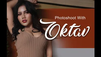 Photoshoot With OKTAV | model yang selalu bikin dek dekan terus nih