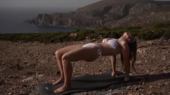 4k yoga in greece♥️♥️ #8