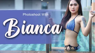 Photoshoot with BIANCA | Model Cantik yang baik hati selalu bikin tersenyum lebar