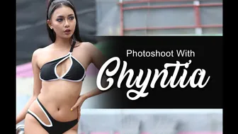 Photoshoot with CHINTYA | model cantik gak ada obat deh kalau dia...