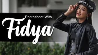 Photoshoot With FIDYA | Model Cantik tinggi semampai