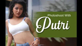 Photoshoot With PUTRI SAHARA | Gak ada Obat kalau sama model ini